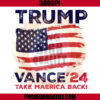 Trump Vance 2024 PNG, Election Camp Trump 2024 For President PNG