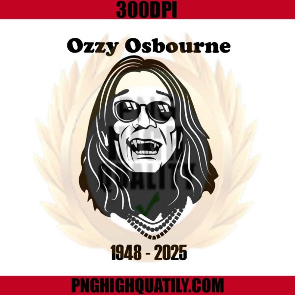 Ozzy Osbourne Rip Png, Thank You Ozzy Osbourne Png