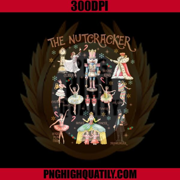 Christmas Nutcracker Png, Ballet Holiday Party Png, Nutcracker Christmas Png