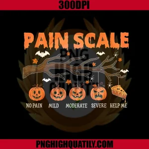 Pain Scale Pumpkin Pain PNG, Assessment Trauma PNG, Nurse Halloween PNG