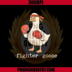 Lover and Fighter Goose PNG, Funny Valentine Couple Matching PNG