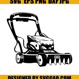 Monster Mower Svg, Lawn Mower Svg, Grass Cutter Svg