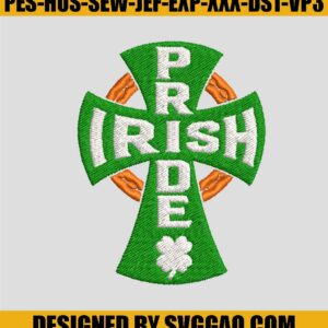Irish Pride Embroidery Designs, St. Patrick's Day Embroidery Designs