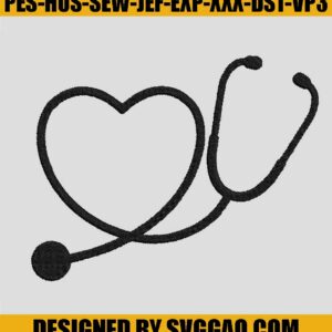 Heartbeat-Stethoscope-Embroidery-Designs,-Valentine-Embroidery-Designs