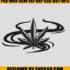 Smoking-Weed-Embroidery-Designs