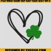 Clover-Heart-Embroidery-Designs