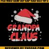 Grandpa Claus Christmas Embroidery Design, Family Embroidery File 2 Grandpa Claus Christmas Embroidery Design Family Embroidery File