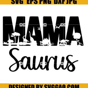 Mama-Saurus-Svg_-T-rex-Svg_-Dinosaur-Svg