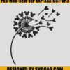 Mickey-Dandelion-Embroidey-Design