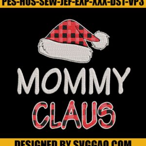 Red-Plaid-Mommy-Claus-Embroidery-Design_-Santa-Hat-Embroidery-File