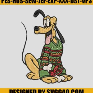 Pluto-Chrisrtmas-Embroidery_-Dog-Christmas-Embroidery-Machine