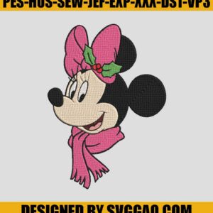 Minnie-Christmast-Embroidery-Design_-Chirstmas-Embroidery-Design