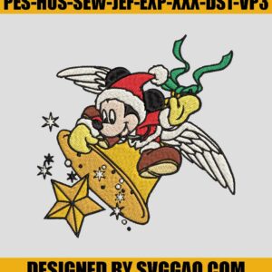 Mickey-Xmas-Embroidery-Design_-Christmas-Bells-Embroidery-Machine-File