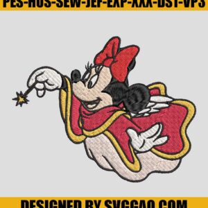 Mickey-Mouse-Embroidery-Design_-Christmas-Minnie-Angel-Embroidery-Machine-File