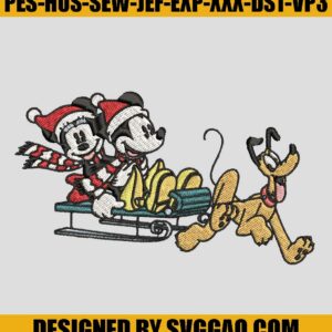 Mickey-Embroidery-Design_-Pluto-Christmas-Embroidery-Machine-File