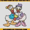 Donald And Daisy Duck Christmas Embroidery Design, Daisy Duck Embroidery Machine File 2 Donald-And-Daisy-Duck-Christmas-Embroidery-Design_-Daisy-Duck-Embroidery-Machine-File