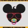 Baby-Girl-Sunglasses-Embroidery-Machine_-Mickey-Mouse-Embroidery-File