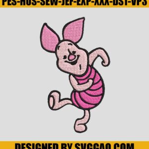 Piglet-Embroidery-Design-Winnie-The-Pooh-Embroidery-Machine-File