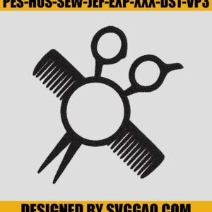 Hairdresser-Monogram-Embroidery-Design-Barber-Embroidery-Machine-File