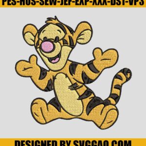 Baby-Tigger-Embroidery-Design-Tiger-Embroidery-Machine-File