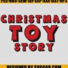 Christmas Toy Story Embroidery Design, Xmas Embroidery File 1 Christmas-Toy-Story-Embroidery-Design_-Xmas-Embroidery-File
