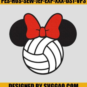 Volleyball-Disney-Embroidery-Design-Mickey-Sport-Embroidery-File