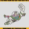 Buzz Lightyear Fly Toy Embroidery Machine, Toy Story Embroidery Design 2 Buzz-Lightyear-Fly-Toy-Embroidery-Machine