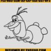 Olaf Disney Embroidery File, Funny Disney Embroidery File 2 Olaf-Disney-Embroidery-File_-Funny-Disney-Embroidery-File