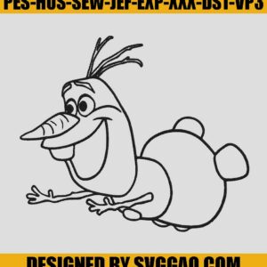 Olaf-Disney-Embroidery-File_-Funny-Disney-Embroidery-File