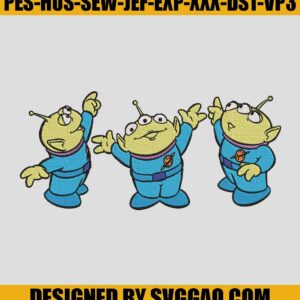 Little-Green-Aliens-Embroidery-Machine_-Toy-Story-Embroidery-Design