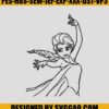 Elsa Froze Embroidery Machine, Disney Embroidery File 1 Elsa-Froze-Embroidery-Machine_-Disney-Embroidery-File