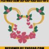 Disney Flowers Embroidery Machine, Mickey Mouse Embroidery Design 2 Disney-Flowers-Embroidery-Machine_-Mickey-Mouse-Embroidery-Design