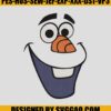 Olaf Face Embroidery Machine File, Disney Embroidery Design 1 Olaf-Face-Embroidery-Machine-File_-Disney-Embroidery-Design