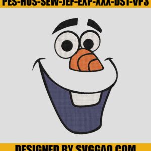 Olaf-Face-Embroidery-Machine-File_-Disney-Embroidery-Design