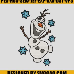 Olaf-Embroidery-Design_-Frozen-Embroidery-Machine