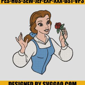Princess-Belle-Embroidery-Machine_-Beauty-And-The-Beast-Embroidery-File