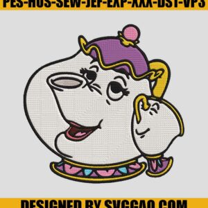 Mrs.Potts-And-Chip-Potts-Embroidery-Machine_-Beauty-And-The-Beast-Design