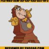 Cogsworth Panic Embroidery Design, Cartoon Movie Embroidery File 2 Cogsworth-Panic-Embroidery-Design_-Cartoon-Movie-Embroidery-File