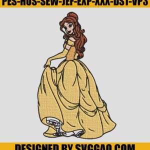 So-Beautiful-Belle-Embroidery-Design_-Beauty-And-The-Beast-Embroidery-File