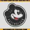 Passholder Embroidery Design, Disney Embroidery File 2 Passholder-Embroidery-Design_-Logo-Disney-Embroidery-File