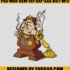 Cogsworth And Lumiere Embroidery Design, Disney Embroidery File 1 Cogsworth-And-Lumiere-Embroidery-Design_-Disney-Embroidery-File