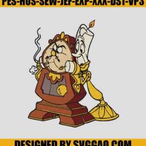 Cogsworth-And-Lumiere-Embroidery-Design_-Disney-Embroidery-File