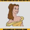 Belle Princess Smile Embroidery Machine, Beauty And The Beast Embroidery File 1 Belle-Princess-Smile-Embroidery-Machine_-Beauty-And-The-Beast-Embroidery-File