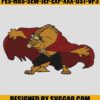 Angry The Beast Embroidery Designs, Beauty And The Beast Embroidery File 1 Angry-The-Beast-Embroidery-Designs_-Beauty-And-The-Beast-Embroidery-File
