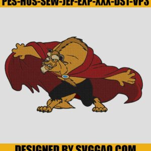 Angry-The-Beast-Embroidery-Designs_-Beauty-And-The-Beast-Embroidery-File
