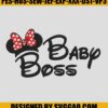 Baby Boss Girl Embroidery Design, Mickey Disney Embroidery File 1 Baby-Boss-Girl-Embroidery-Design_-Mickey-DIsney-Embroidery-File
