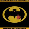 Batman Embroidery-Batman Coffer Embroidery