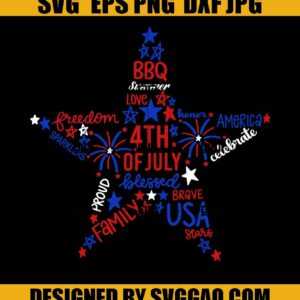 Fourth Of July SVG, 4th Of July SVG