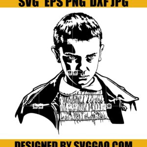 Eleven Svg- Jane Hopper Svg- El- Stranger Things Svg