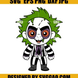 Beetlejuice Horror Svg, Halloween Svg
